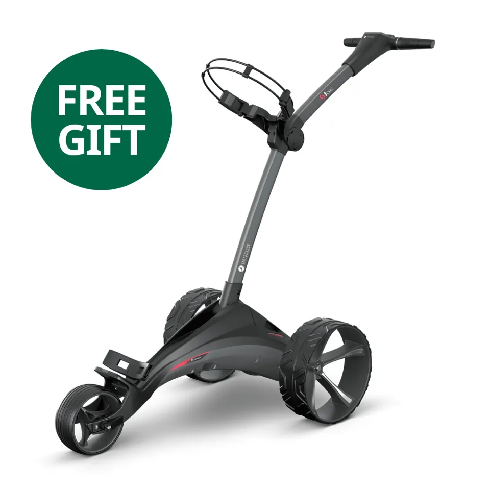Motocaddy 2025 S1 DHC Ultra Lithium Electric Golf Trolley