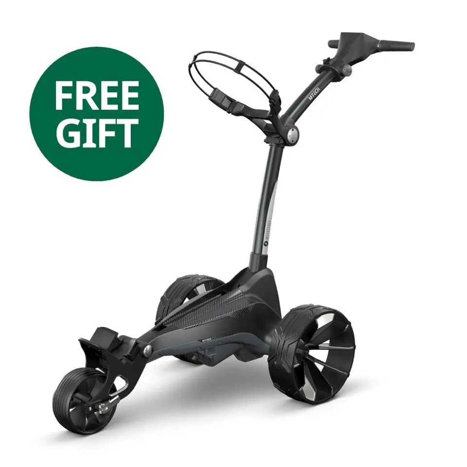 Motocaddy 2026 M-Tech GPS Electric Golf Trolley - Ultra+ Lithium